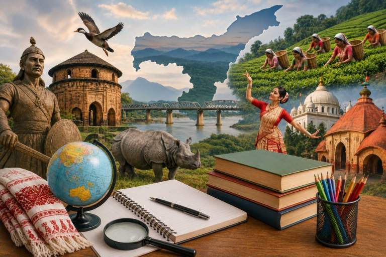 100 Assam GK Questions