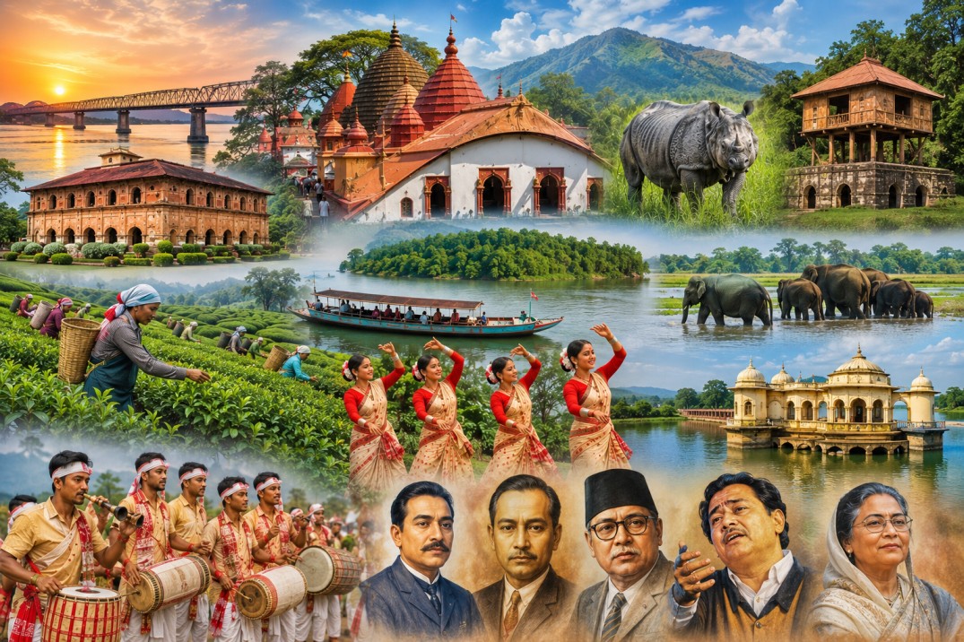 Important Days, Places and Personalities of Assam