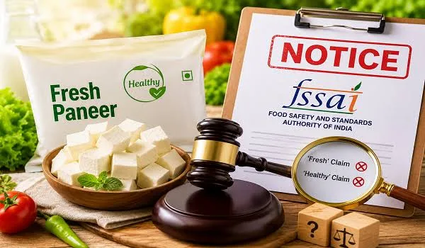 FSSAI Paneer Claims