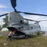 Flood Relief Helicopter