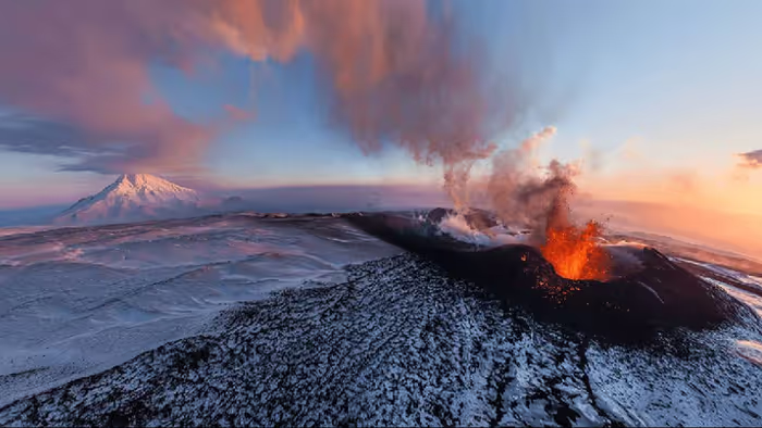 Mount Erebus Gold Crystals