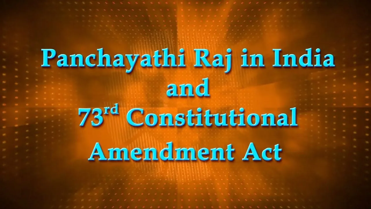 Panchayati Raj