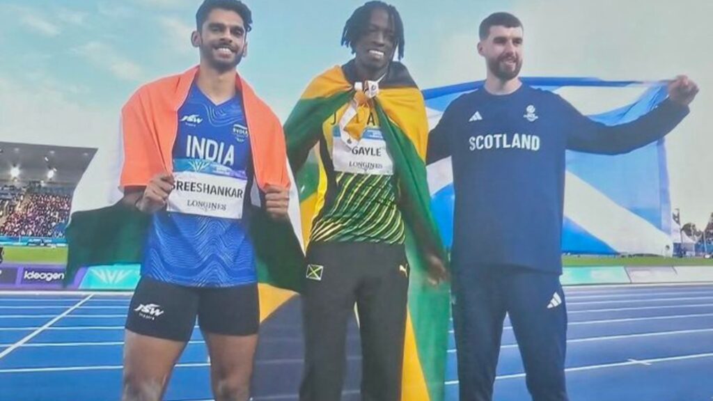 Sreeshankar CWG Silver Brings Another Medal for India El Gaia Attack Sreeshankar CWG Silver