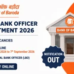 Bank of Baroda LBO Recruitment