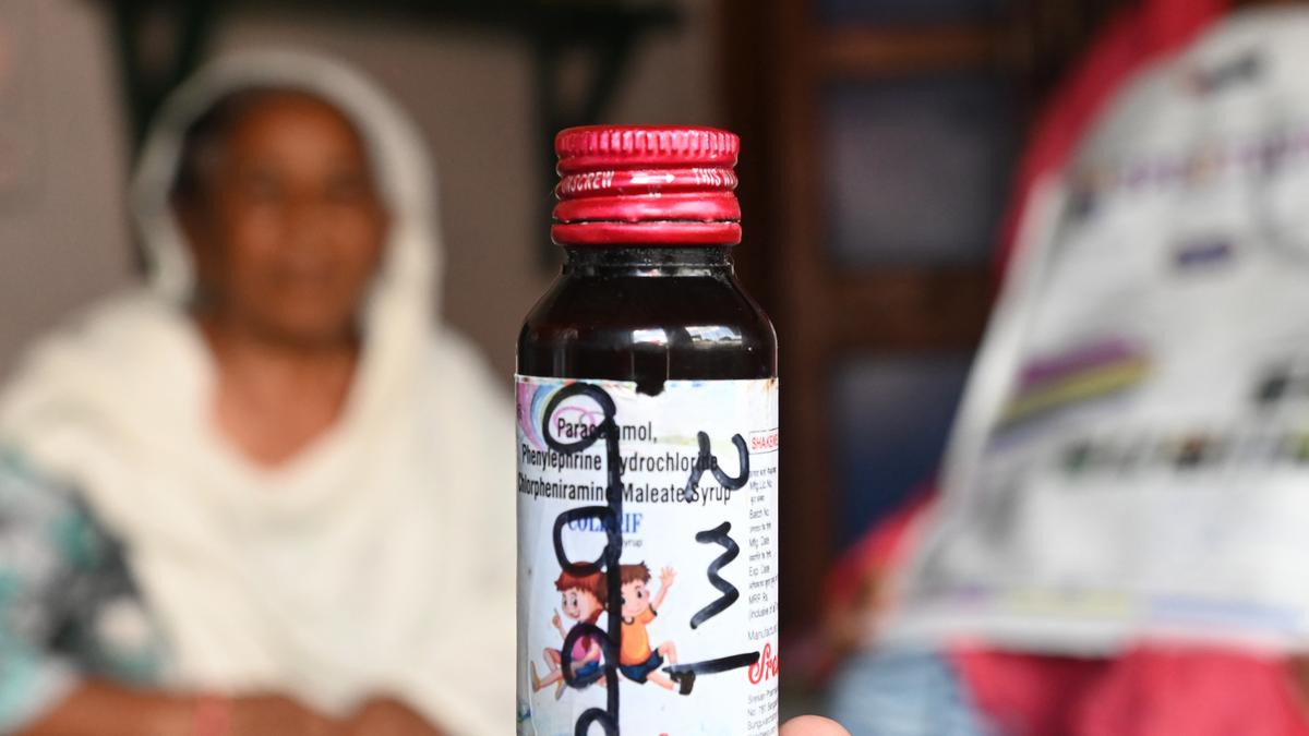 Child Cough Medicine Restriction for Children Below Four Years CAPF Act Child Cough Medicine