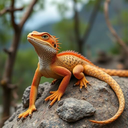 Horned Dragon Lizard