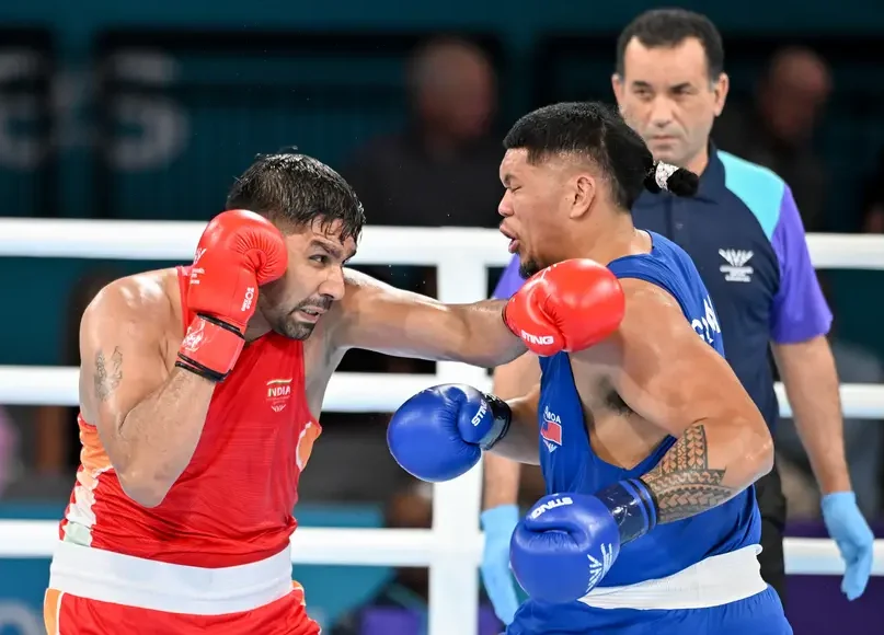 Narender Boxing Silver