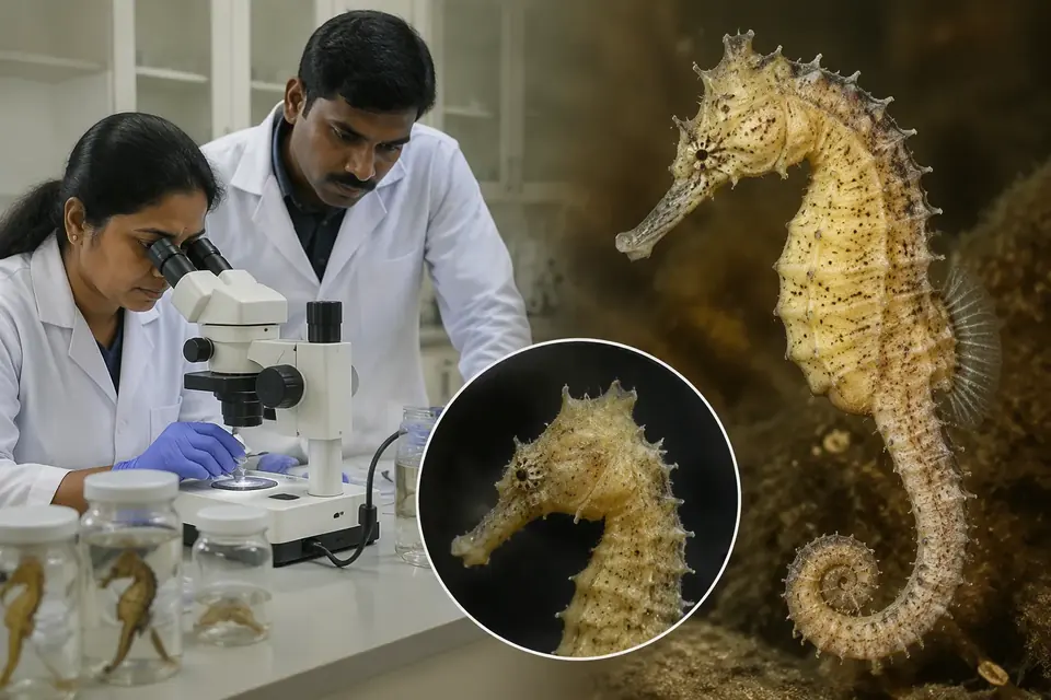 New Seahorse Species Found by KUFOS U15 Women’s Youth League New Seahorse Species