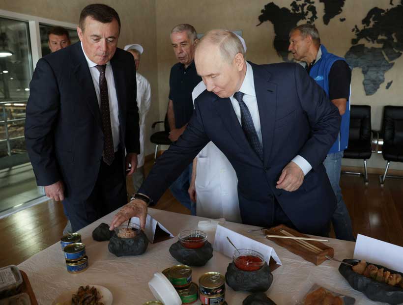 Putin Iturup Visit
