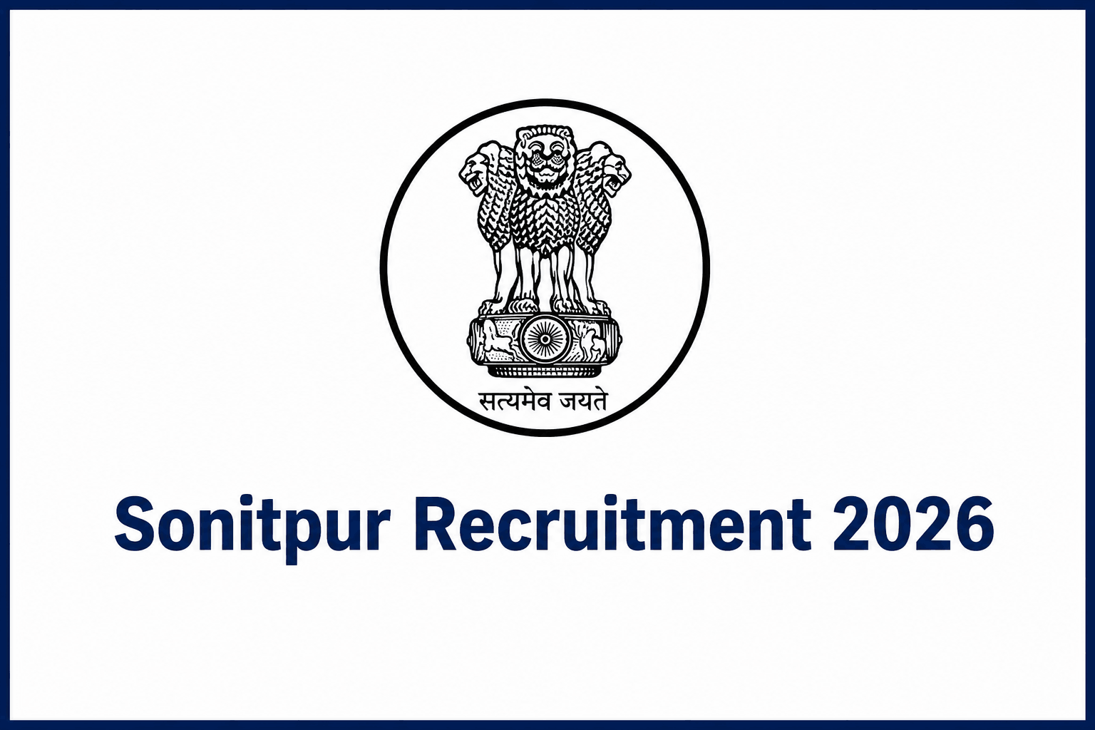 Sonitpur Recruitment