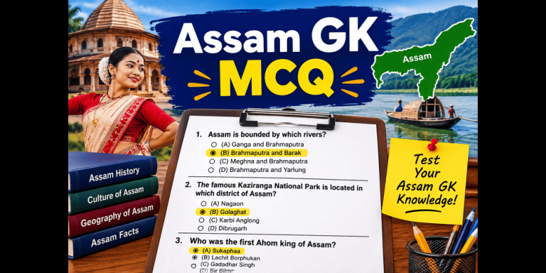 Assam GK MCQ