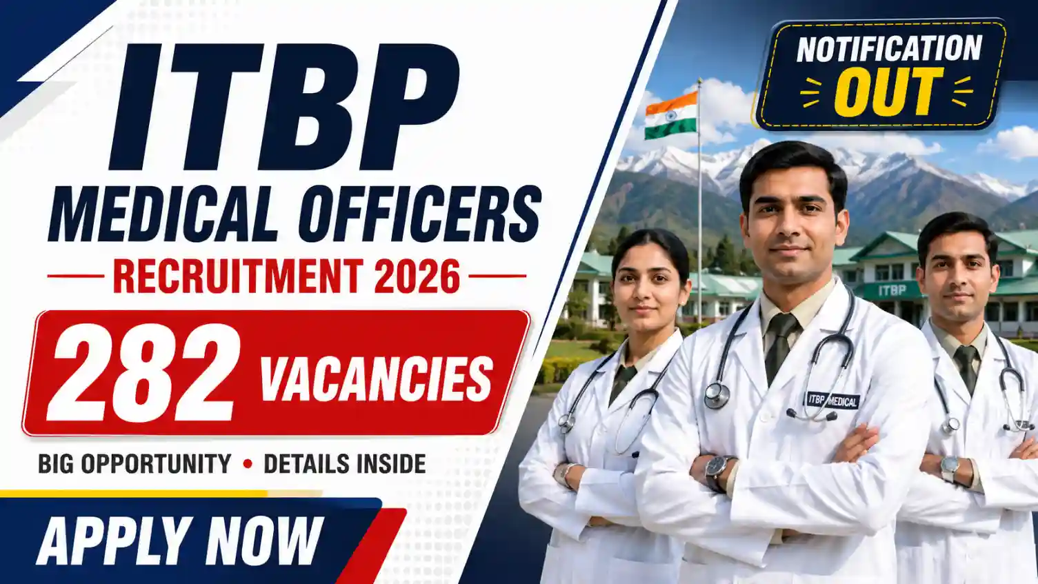 ITBP CAPF Medical Officer Recruitment
