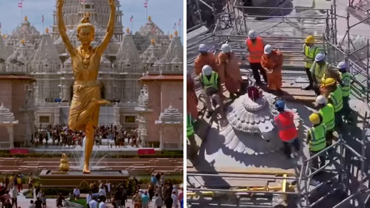 BAPS Temple Paris opens in France Sitaram Raul BAPS Temple Paris