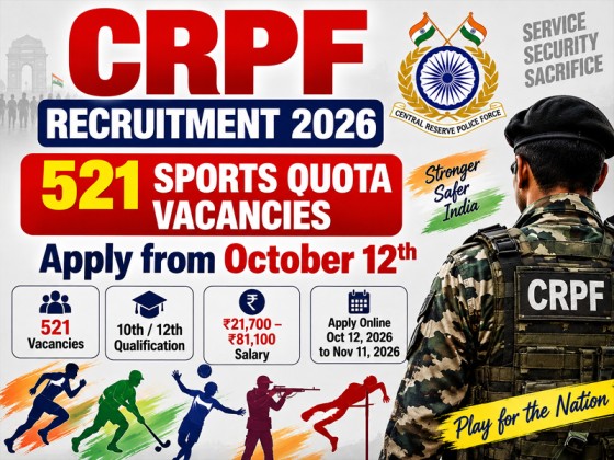 CRPF Recruitment 2026