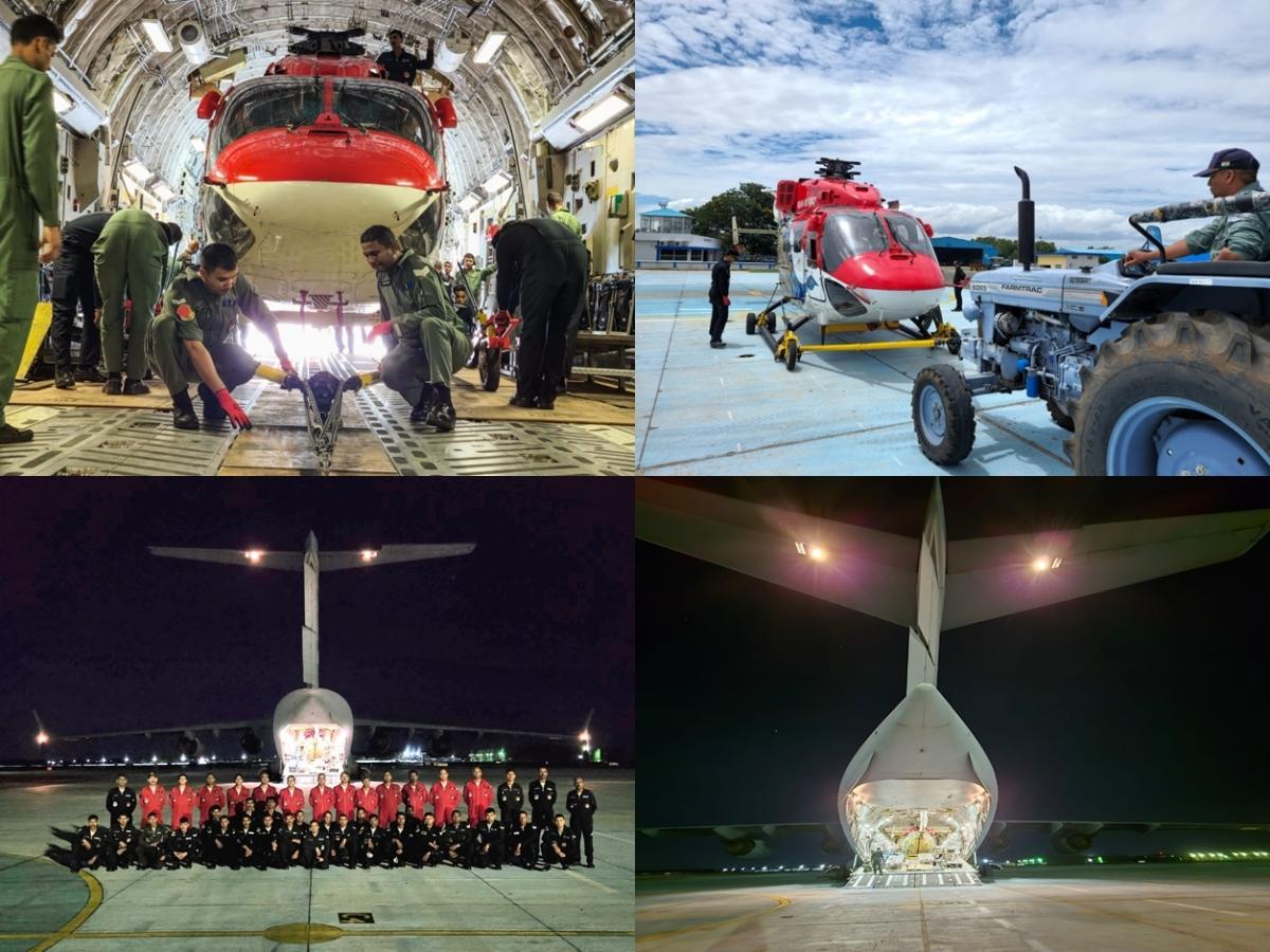 IAF Sarang Team