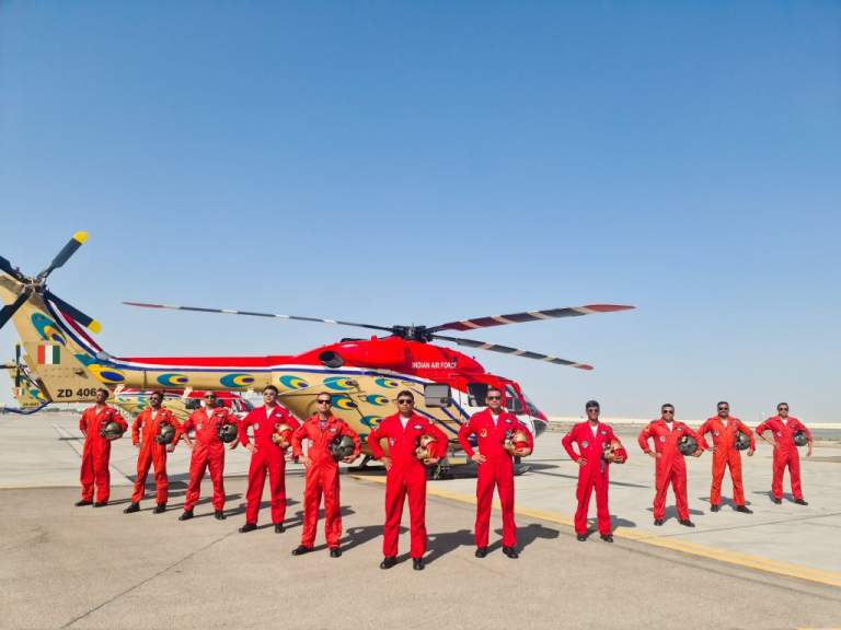 IAF Sarang Team