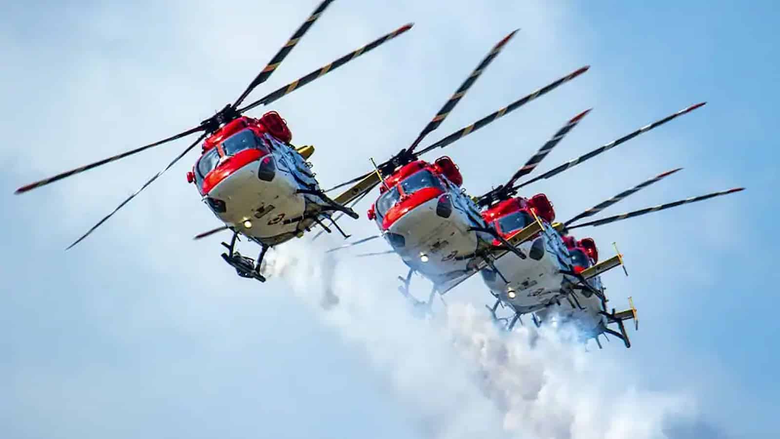 IAF Sarang Team