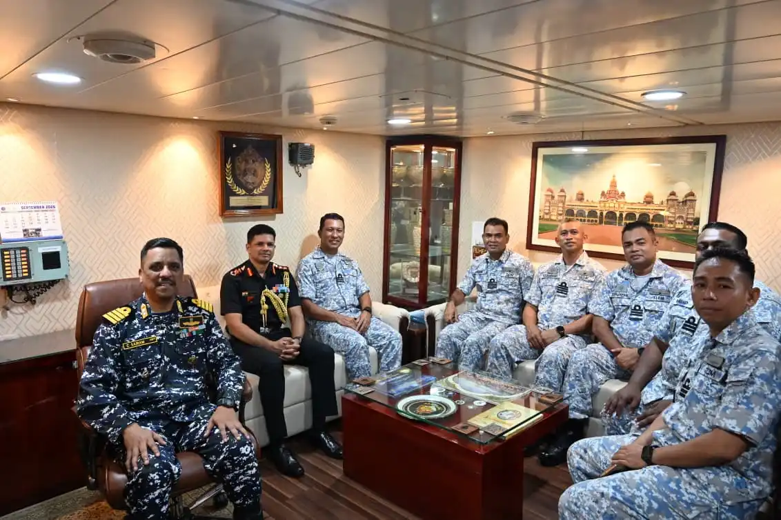 INS Mysore joins Samudra Laksamana Sitaram Raul INS Mysore