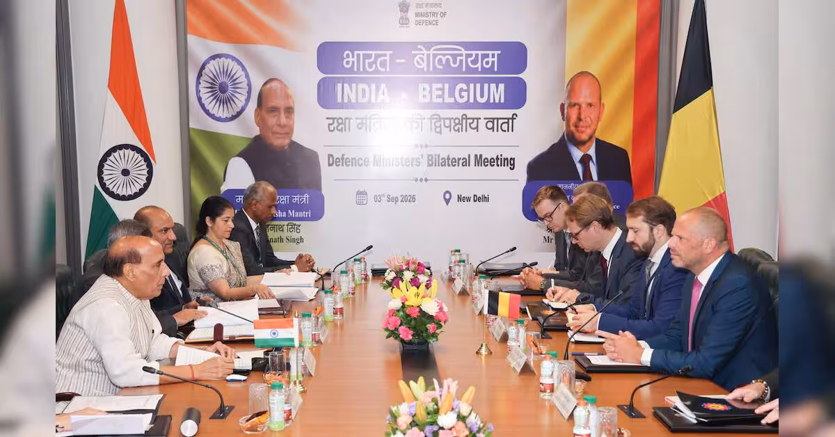 India Belgium MoUs Sitaram Raul India Belgium MoUs