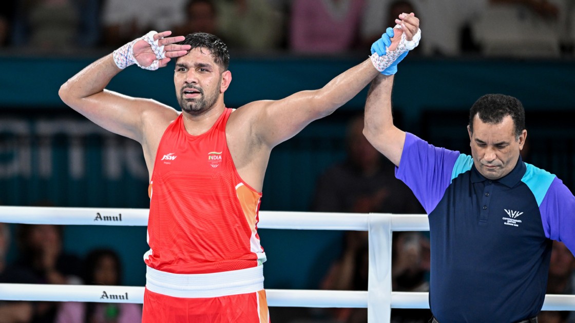 Indian Boxers Reach Semis Dhiraj Bommadevara Indian Boxers