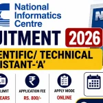 National Informatics Centre Recruitment