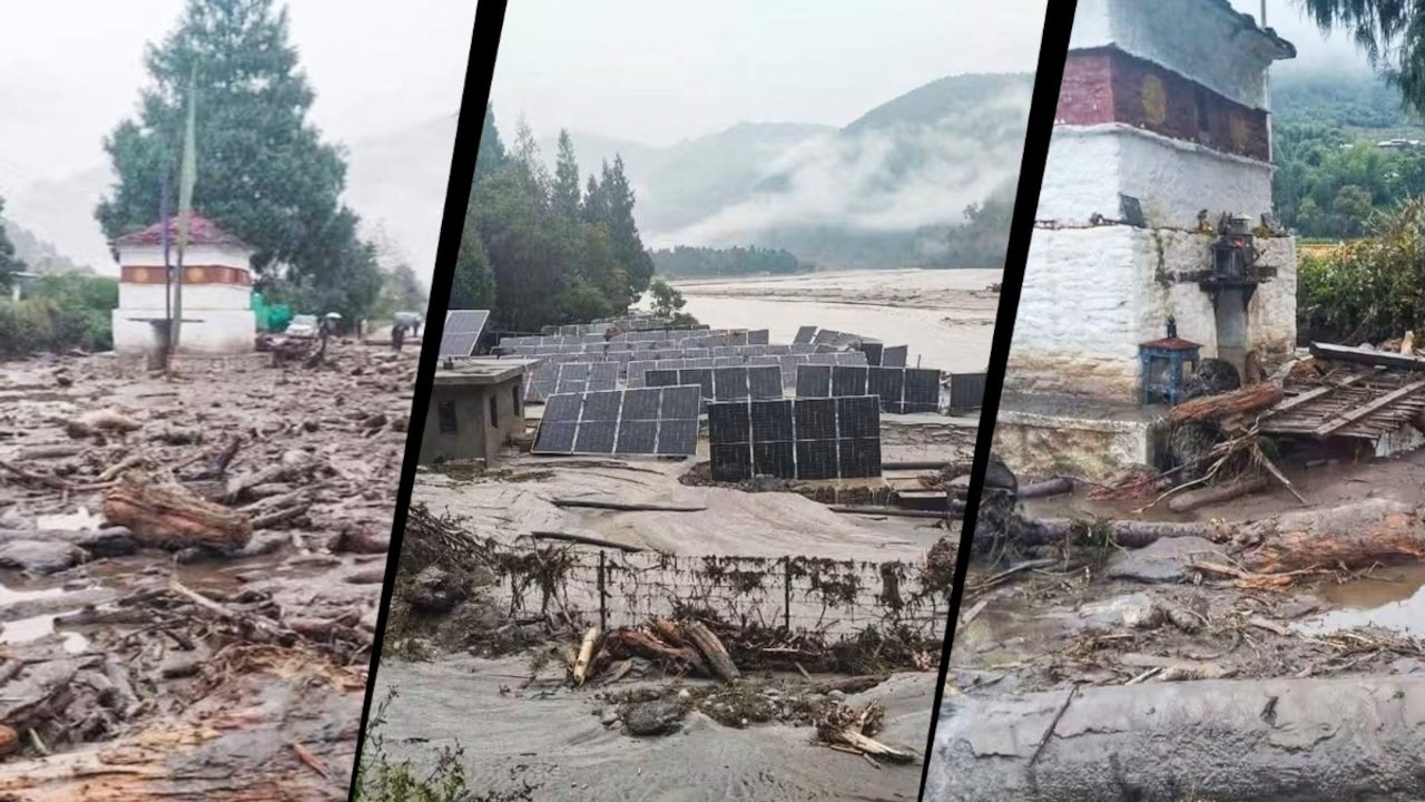 Bhutan GLOF: Flood Alerts in Assam Anil Menon Spacewalk Bhutan GLOF