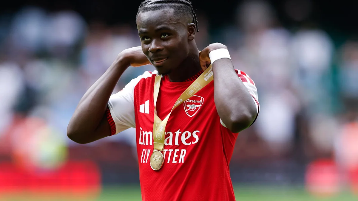 Bukayo Saka Wins 2026 Socrates Award Giant Waterlily Bukayo Saka