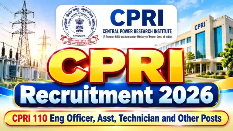 CPRI Recruitment