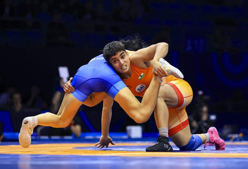 Indian Wrestling Silver: Kajal and Neelam Shine South Korea App Store Fines Indian Wrestling