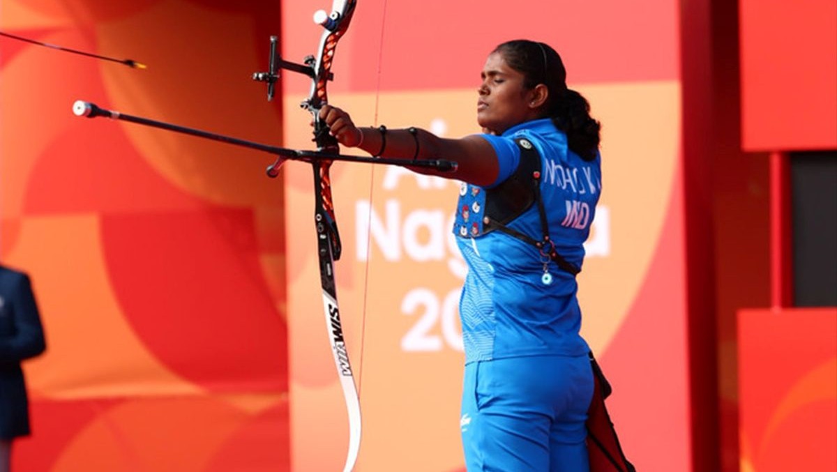Kumkum Mohod Wins Recurve Gold Pretorius 188 Kumkum Mohod
