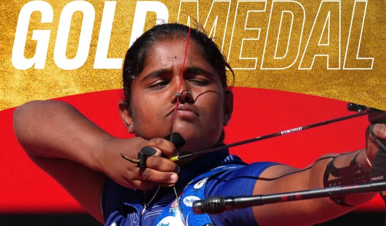 Kumkum Mohod Wins Recurve Gold Pretorius 188 Kumkum Mohod