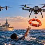 Naval Rescue Drones: Indian Academy Develops System Giant Waterlily Naval Rescue Drones