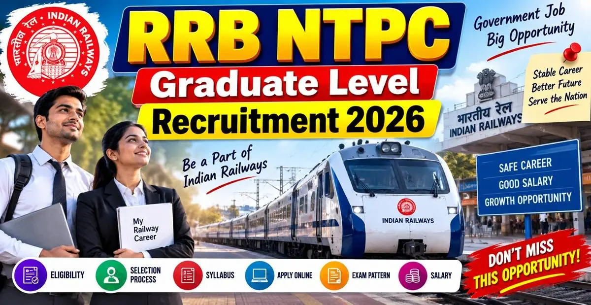 RRB NTPC Graduate Level Recruitment