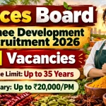 Spices Board Guwahati Recruitment