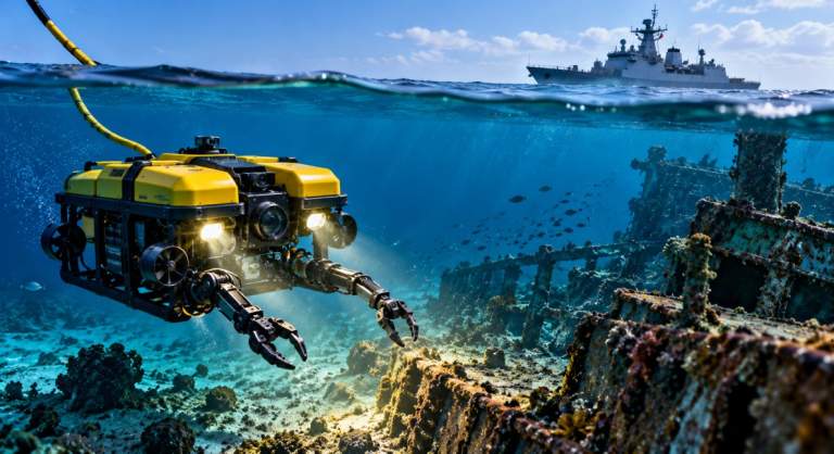 Underwater Robotics in Navy M51.3 Missile Underwater Robotics