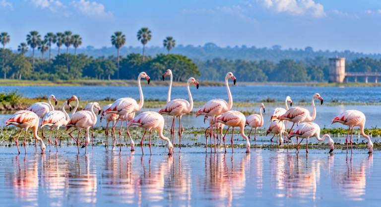Veeranam Flamingos