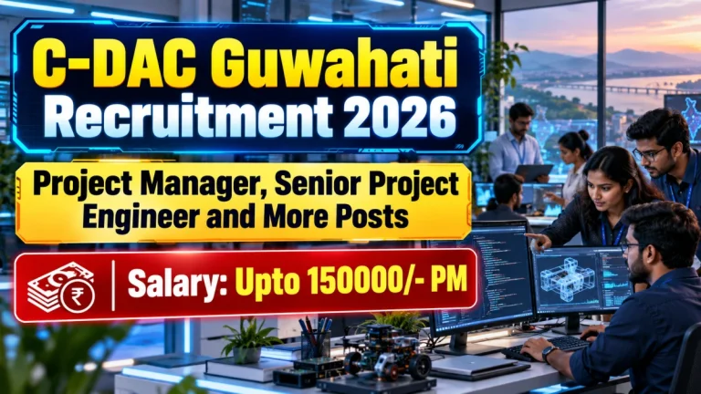 CDAC Guwahati Recruitment