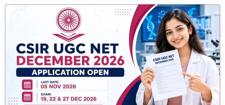 CSIR UGC NET December